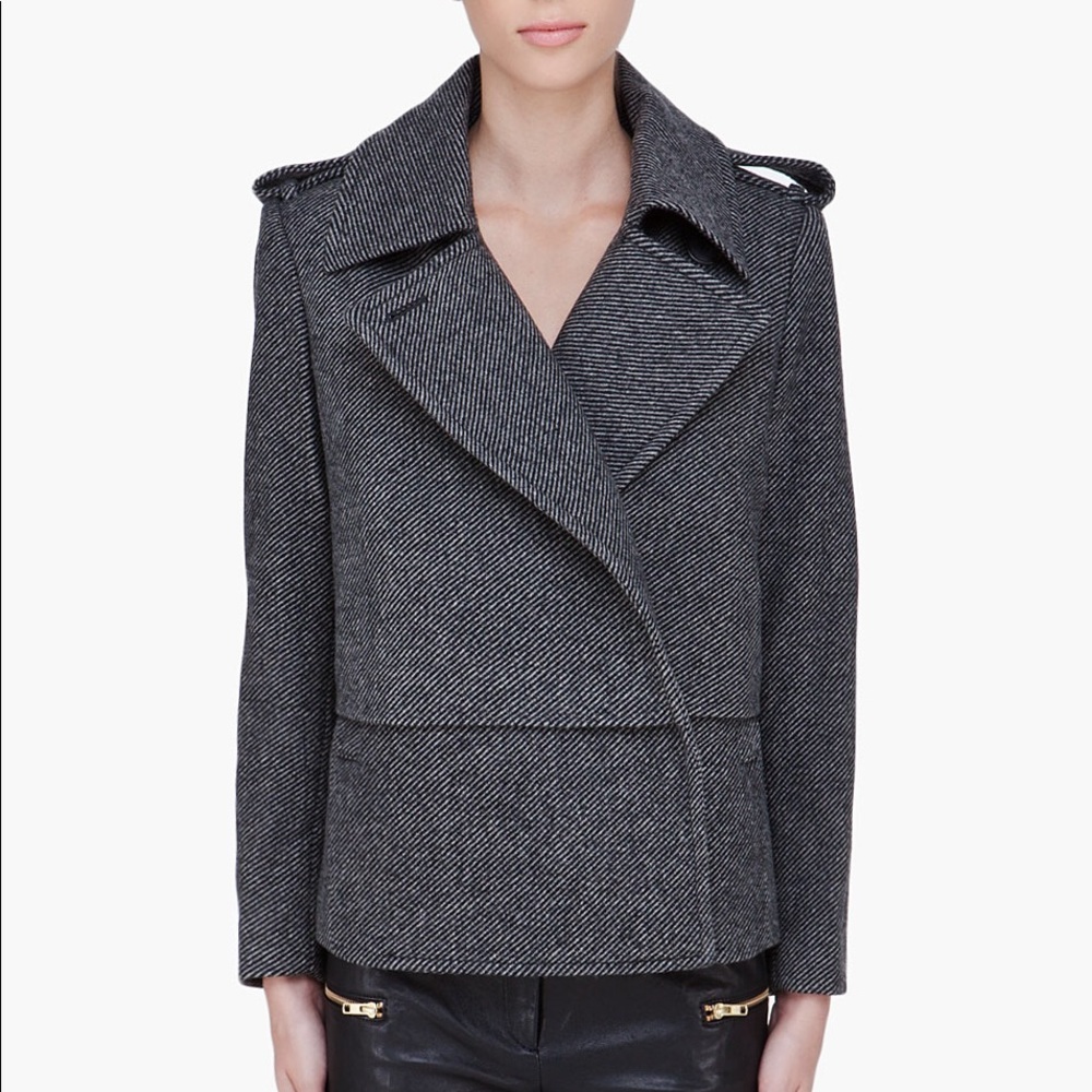 SOLD Malene Birger Wool Charcoal Jacket